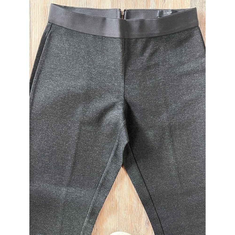 J Crew Woman's Pixie Pants Structured Leggings 4S Charcoal Grey 26" Inseam NWOT - Picture 7 of 14